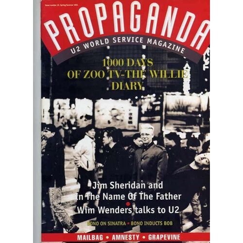 Propaganda  U2 Fan Club Hors-Série N° 19 : 1000 Days Of Zoo Tv Tour