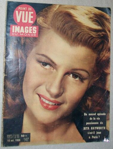 Point De Vue Images Du Monde.  N° 383 : 15 Octobre 1955 / Rita Hayworth / Robert Le Breton Chez Les Pygmées / Edgar Maufrais Au Coeur Des Tumac Humac / Margrethe De Danemark / Radio Europe N°1...