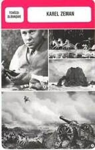 Fiche Monsieur Cinema Karel Zeman
