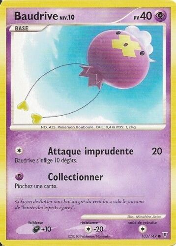 Baudrive Niv.10 - Vainqueurs Supremes - 40 Pv 103/147