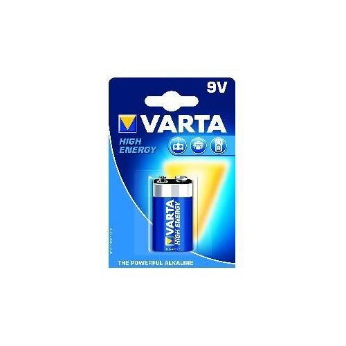 VARTA-Batterie HIGH ENERGY E-Block (9V-Block) without Blister