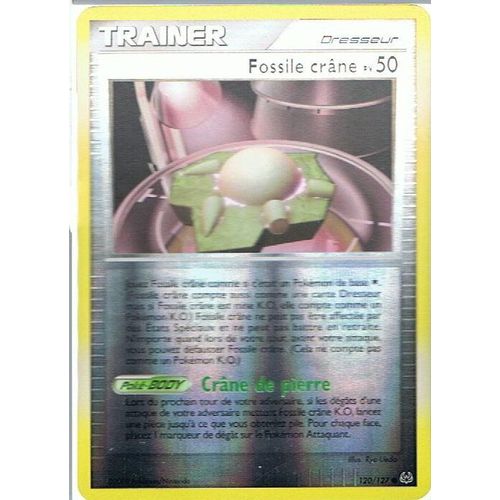 Reverse Fossile Crâne - Pokemon - Platine 120