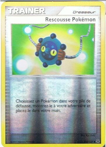 Reverse Rescousse Pokémon - Pokemon - Platine 115