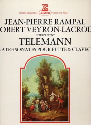 Telemann - Quatre Sonates Pour Flute Et Clavecin