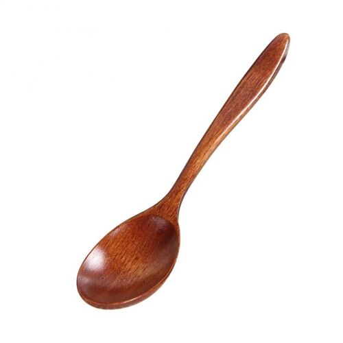Cuillère À Café En Bois Naturel 18cm, Cuillère À Café Pour La Cuisson Domestique, Miel, Matériau Écologique, Cuillère À Café, Accessoires De Table