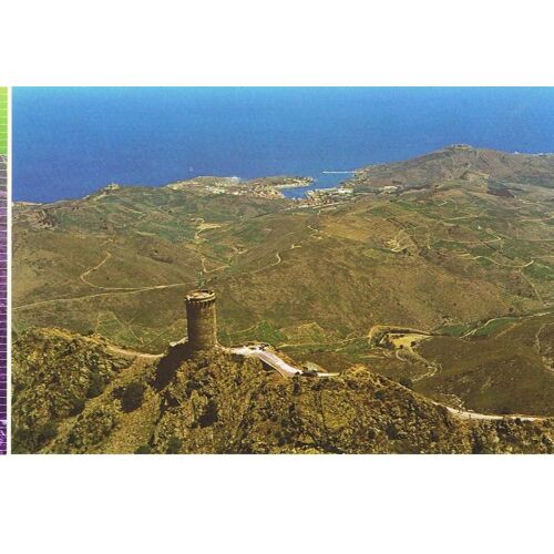 66. La Tour De Madeloc: Au Fond, Port Vendres