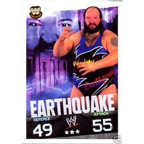 Carte Slam Attax Evolution Earthquake