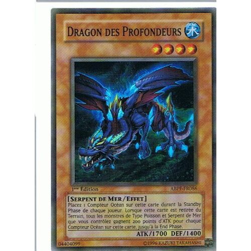 Dragon Des Profondeurs - Yu-Gi-Oh! - Abpf-Fr086 - Sr