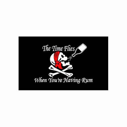 Bleu 90x150 Cm Drapeaux De Poitrine D'homme, Tête De Mort Et Croix, Sabres, Épées, Jolly Roger, Pirate, Fréquence, 90x150cm Drapeau Haute Qualité ""Nipseyteko""