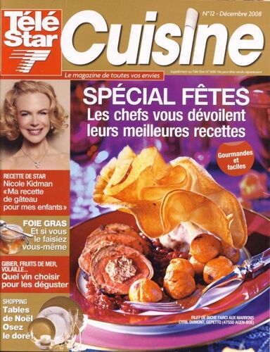 Télé Star Cuisine  N° 12 : Spécial Fêtes