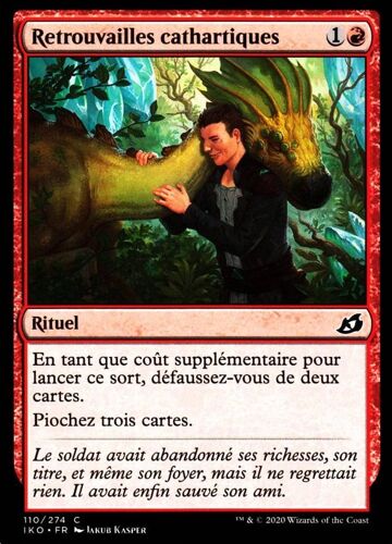 Retrouvailles Cathartiques - Mtg - Ikoria La Terre Des Béhémoths - C - 110/274