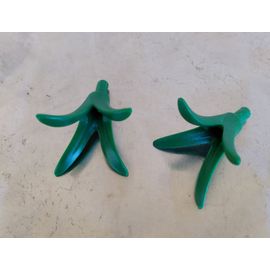 Playmobil Lot Végétation 4 Tiges Vertes Foncées