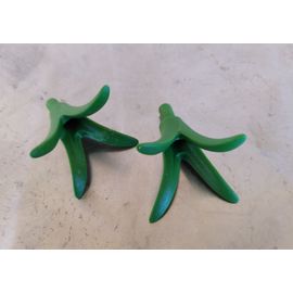 Playmobil Lot Végétation 4 Tiges Vertes Kaki