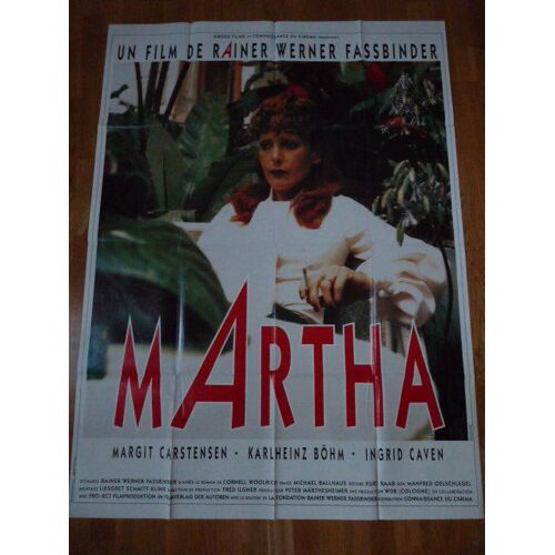 Martha De Rainer Werner Fassbinder - Affiche De Cinéma 120 X 160 Cm
