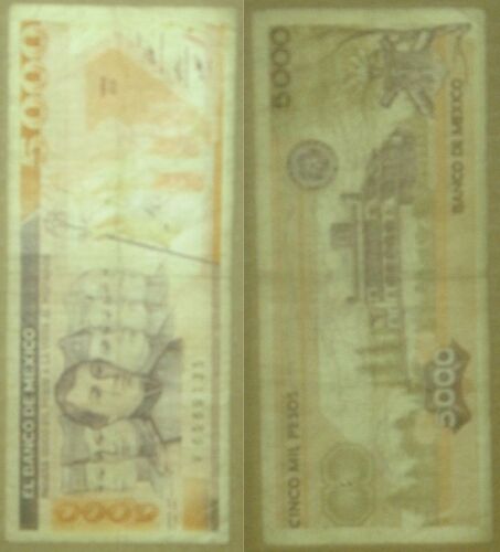 5000 Pesos (Mexique)