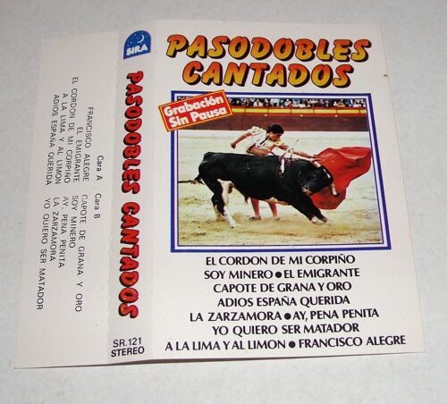 Pasodobles Cantados - Cassette Audio