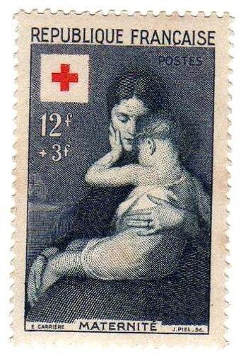 France 1954 - Y&t N°1006 - 12f+3f - Au Profit De La Croix Rouge - Maternité Par Eugène Carrière - Neuf