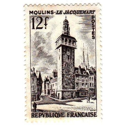 France 1955 - Y&t N°1025 - 12f - 5e Centenaire De Jacquemart De Moulins - Neuf