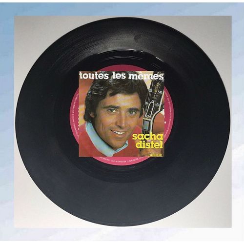 1 Disque Ancien, 45 Tours, De ( Sacha Distel ) Année 1976