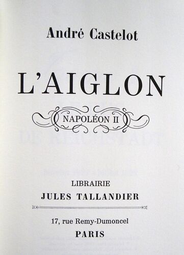 L'aiglon - Napoléon Ii