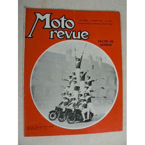 *Moto Revue*  N° 1484 : Salon De Geneve