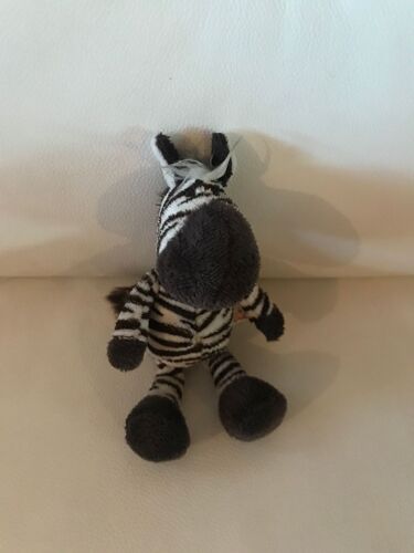 Peluche Doudou Zèbre Nici 19 Cm