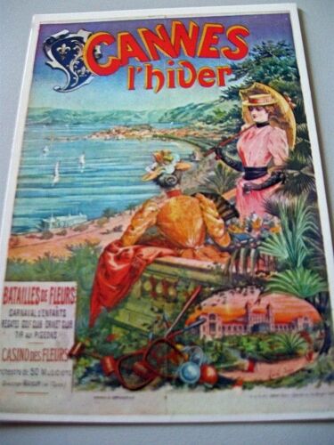 Cannes L'hiver-(Alpes-Maritimes)-Affiche E.Brun-Editions Mic Max