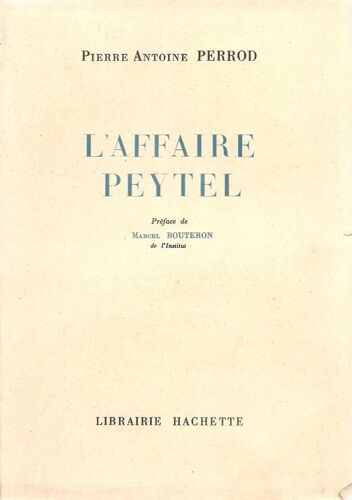 L'affaire Peytel.