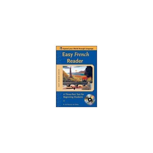 Easy French Reader W/Cd-Rom