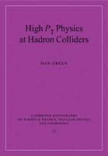 High Pt Physics At Hadron Colliders
