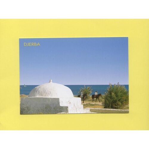 Carte Postale Publicitaire Advertising Postcard Djerba Tunisie Tunisia