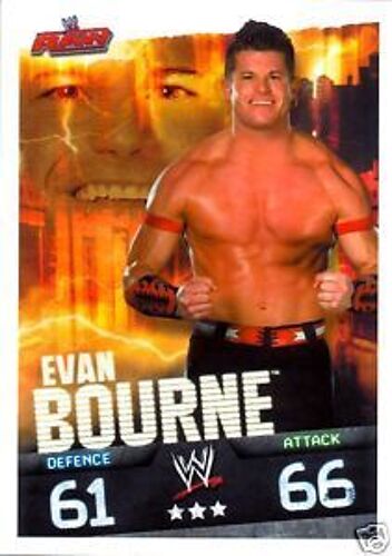 Carte Slam Attax Evolution Evan Bourne