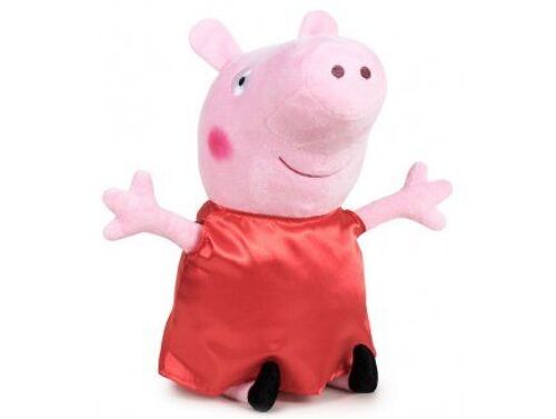 Peluche Peppa Pig 31 Cm - Peluche Licence - Cochon - Doudou Enfant - Dessin Anime