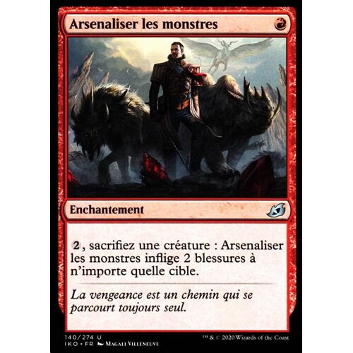 Arsenaliser Les Monstres - Mtg - Ikoria La Terre Des Béhémoths - U - 140/274