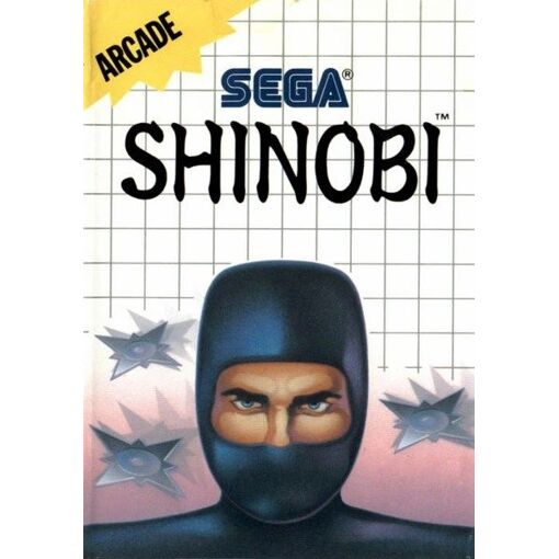 Jeu Shinobi Sur Sega Master System - Version PAL (FR) - Bon état
