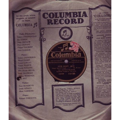 Good Night Waltz . The Sweetheart Of Sigma Chi . N 14194