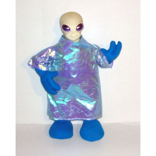 Extraterrestre Ou Ovni Peluche Avec Tête En Plastique Toy Works Llc 48cm