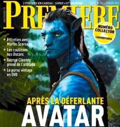 Premiere Magazine Fra Hors-Série N° 396 : Numero Collector : Special Avatar James Cameron : Inteview ,  Images Inedites + Oscars  2010
