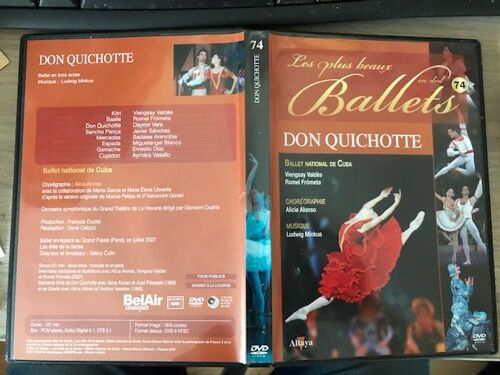 Les Plus Beaux Ballets Altaya N° 74 "Don Quichotte" Ballet National De Cuba