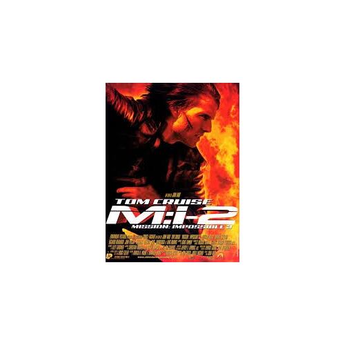 Mission Impossible 2 - M I 2 - Tom Cruise - John Woo - 2000 - Affiche De Cinéma Pliée 60x60 Cm