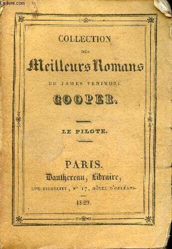 Le Pilote Histoire Marine - Tome 2 - Collection Des Meilleurs Romans De James Fenimore Cooper.