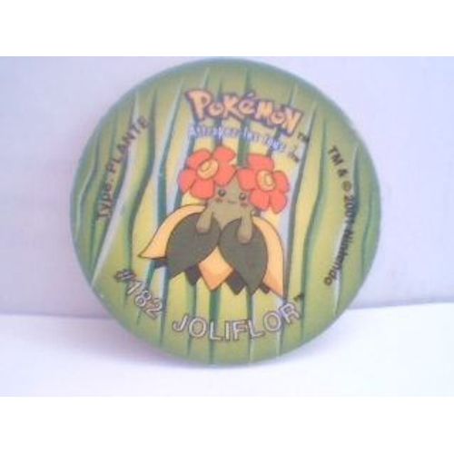 Pog Pokemon N° 182 Joliflor
