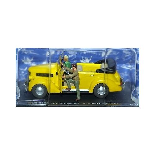 Blake Et Mortimer - La Ford Cabriolet (L'énigme De L'atlantide) - Série Hachette - 1/43-Hachette