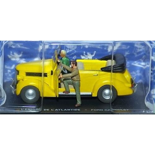 Blake Et Mortimer - La Ford Cabriolet (L'énigme De L'atlantide) - Série Hachette - 1/43-Hachette