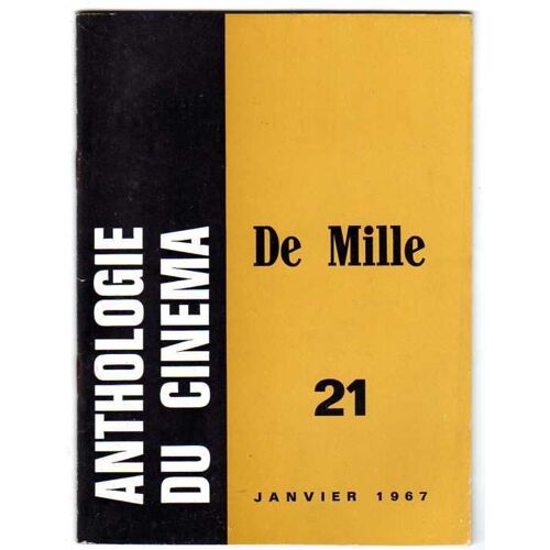 Anthologie Du Cinéma  N° 21 : De Mille