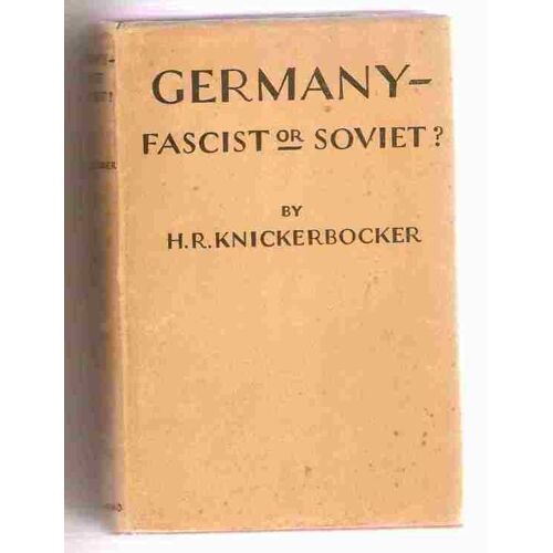 Germany. Fascist Or Soviet