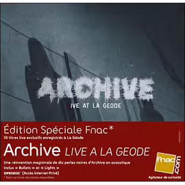 Live At La Geode - Edition Spéciale Fnac