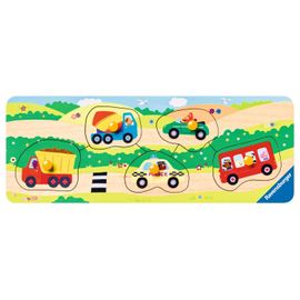 Puzzle My First Wooden Puzzle 5 P - Mes Premiers Véhicules
