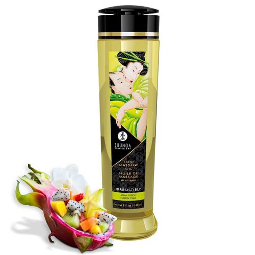 Huile De Massage Irresistible Saveur Asian Fusion - 240 Ml Shunga Erotic Art 