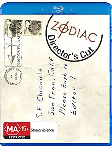 Zodiac (Director's Cut) Blu-Ray
